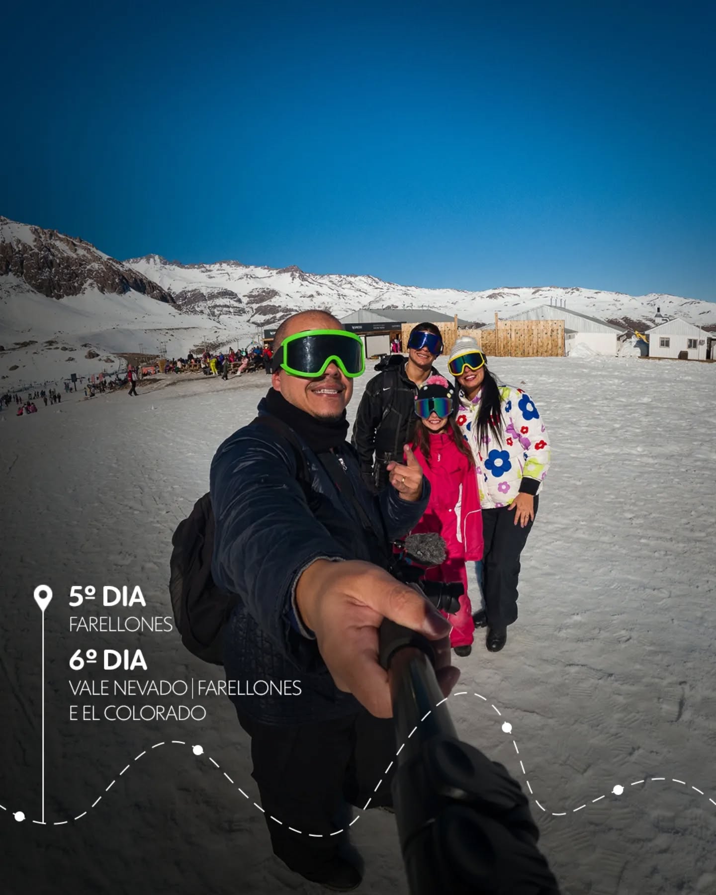 Parte do carrossel da Trips no Chile