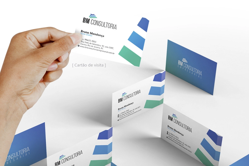 Branding - BM Consultoria - Aplicação da Marca