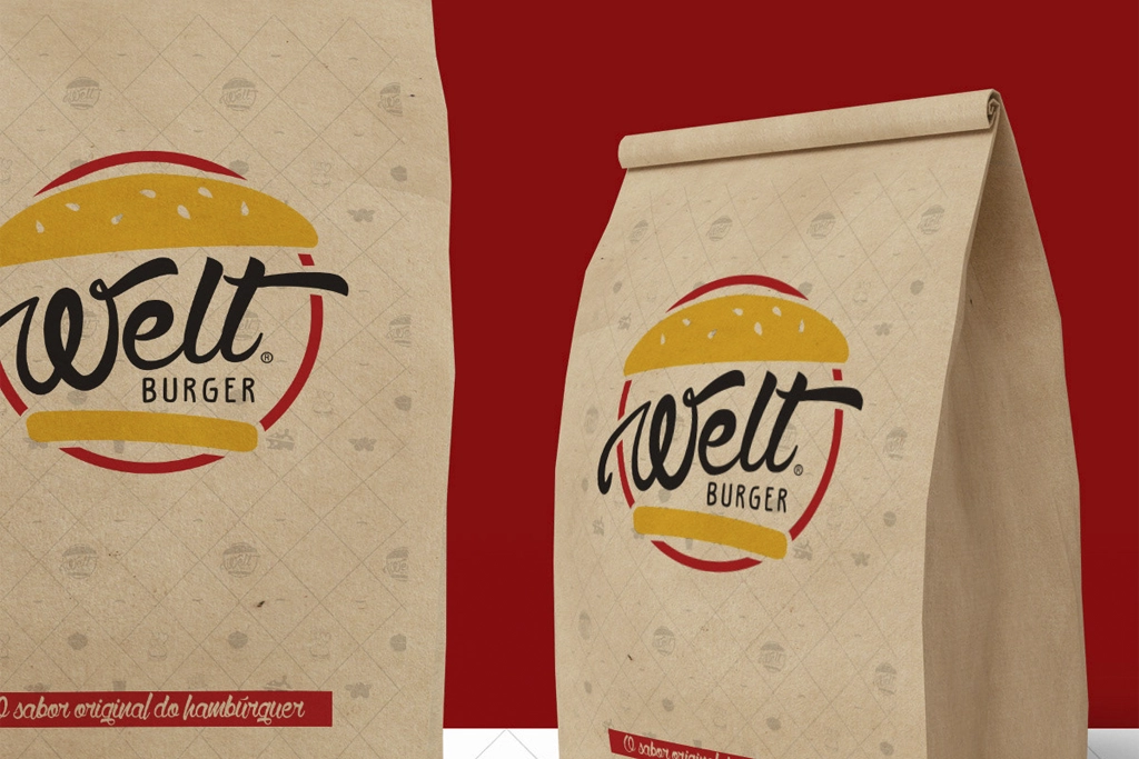 Branding - Welt Burger - Aplicações
